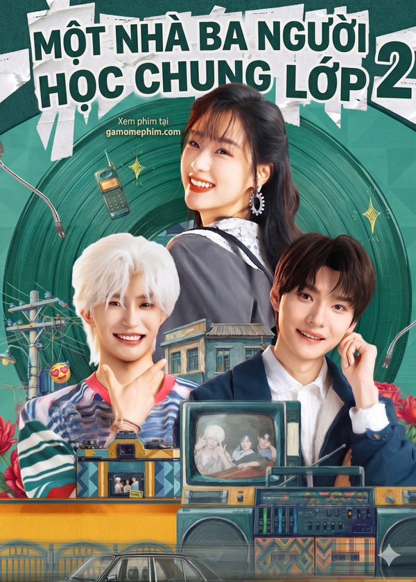 Poster phim Một Nhà Ba Người Học Chung Lớp 2